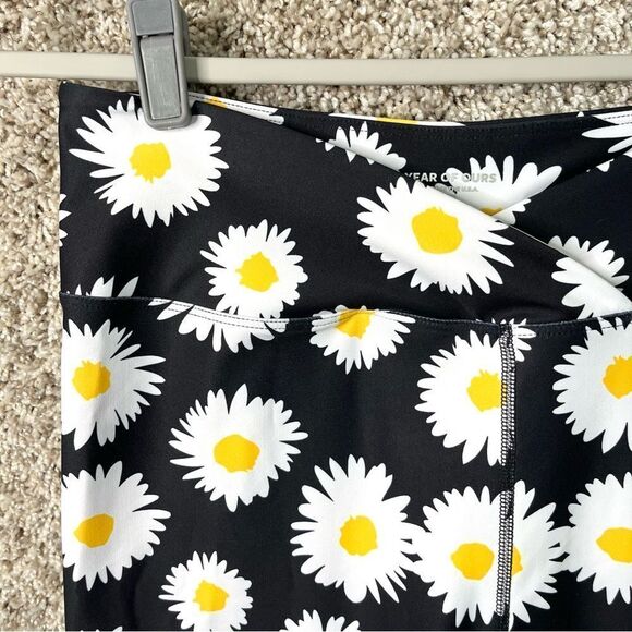 Year of Ours Leggings Women’s XL Daisy Floral Print Fitness Yoga - Picture 2 of 6